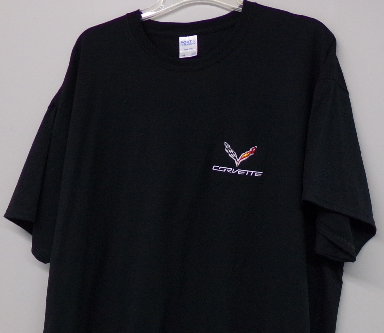 Chevrolet Corvette C7 Sports Car Embroidered T-Shirt S-6XL, LT-4XLT Chevy New