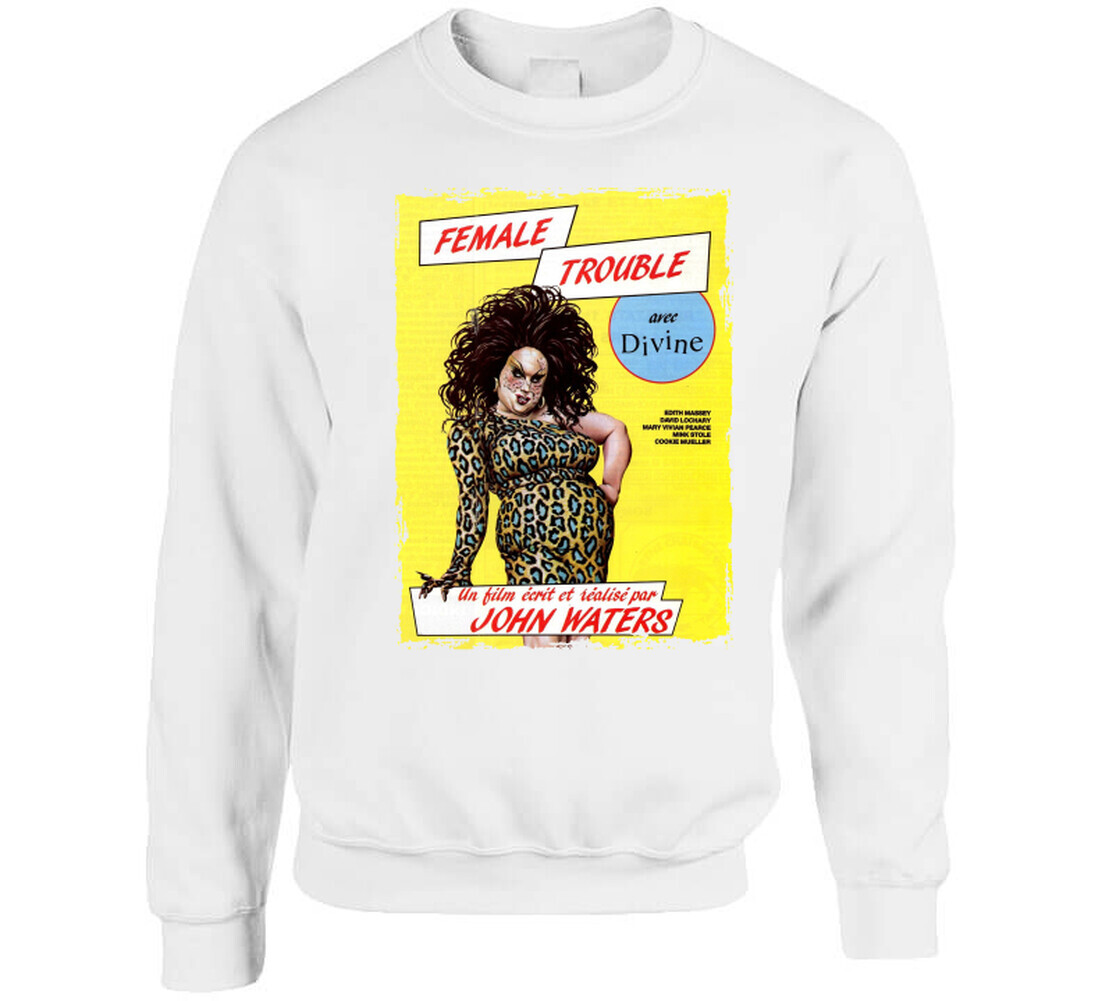 Female Trouble 70s Underground Classic French Movie T Shirt