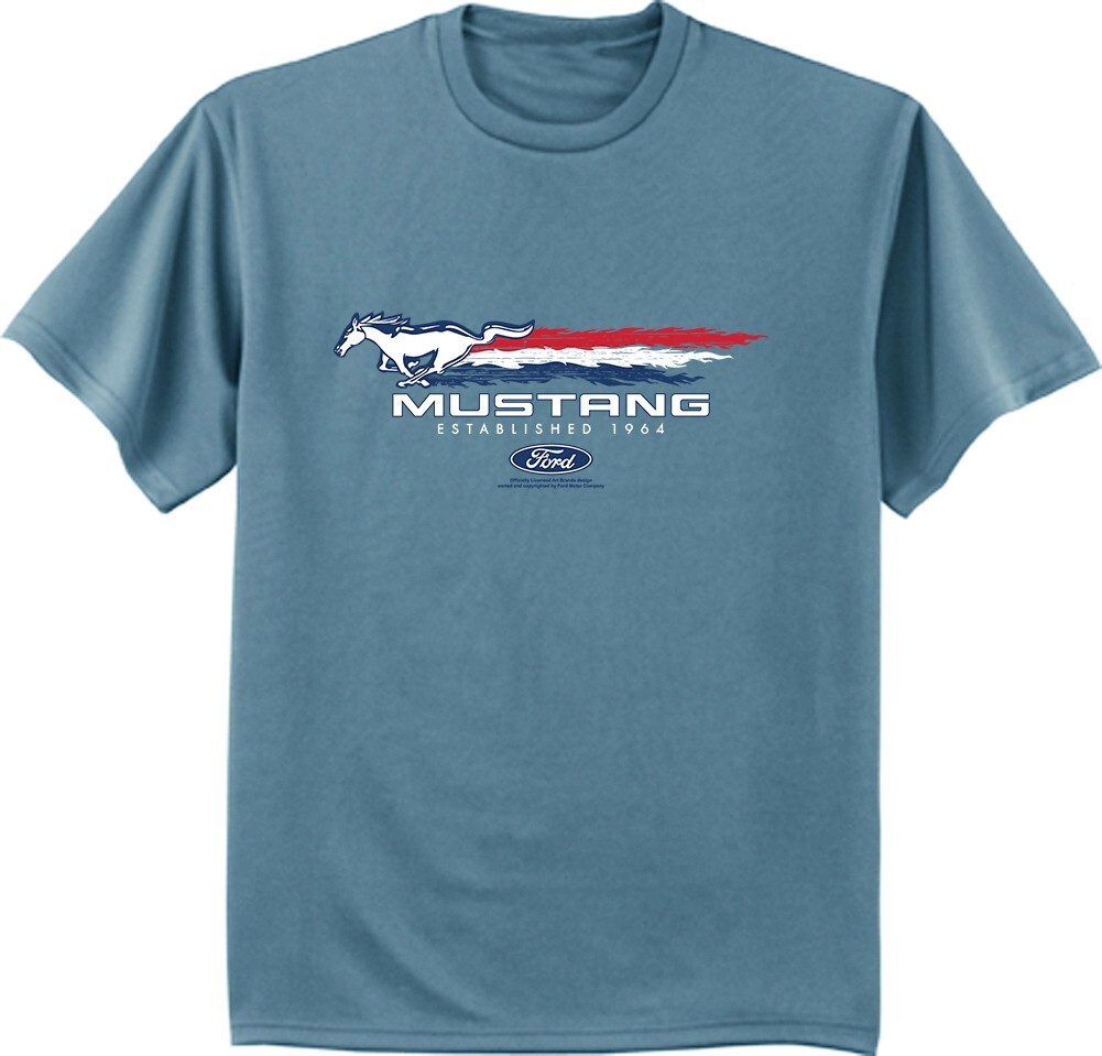 Ford Mustang T-shirt Mens Graphic Tees Mustang Pony Accessories Clothing Apparel