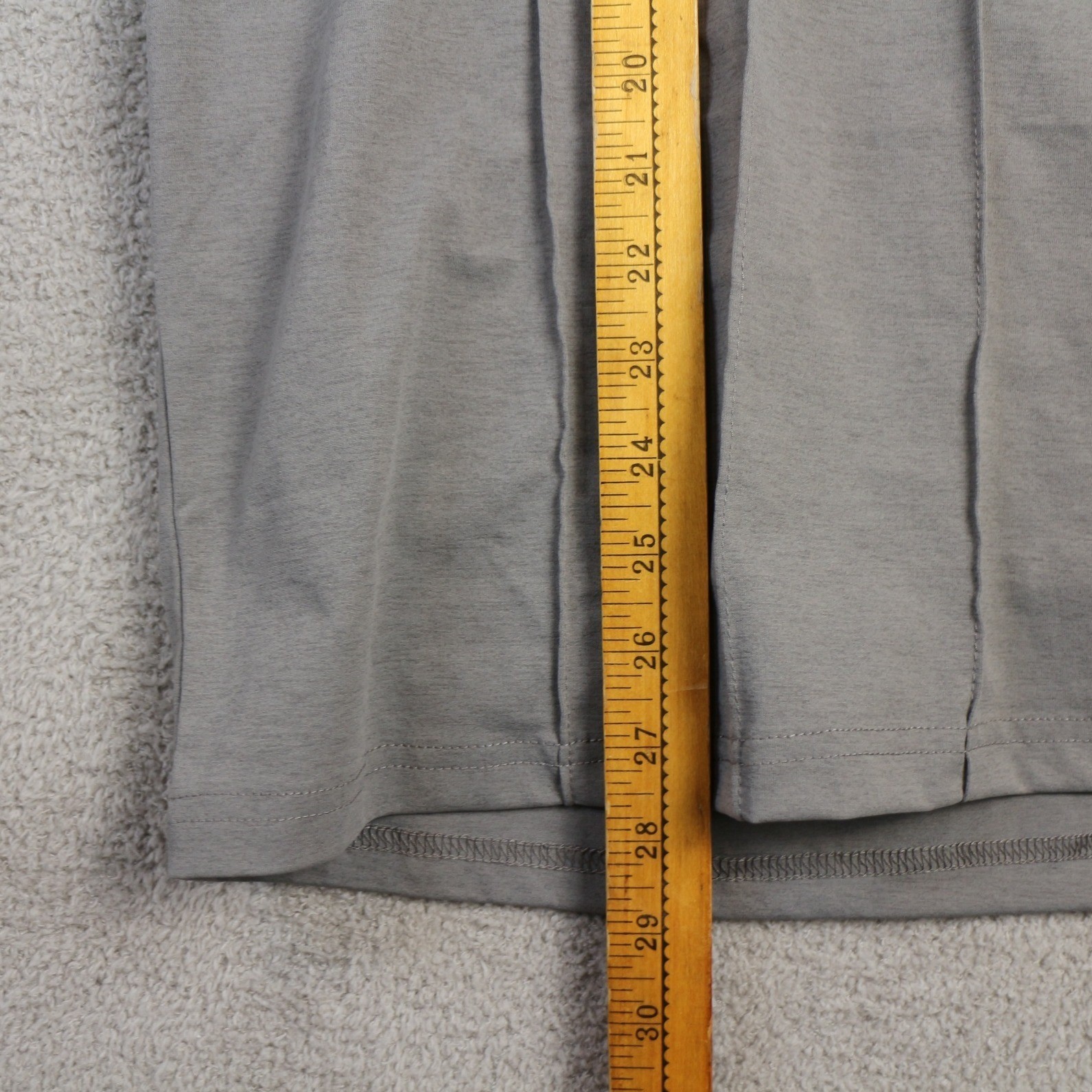 Manfinity T-Shirt Men’s Size Large Grey Pintuck Pleated Hypnotize Short Sleeve