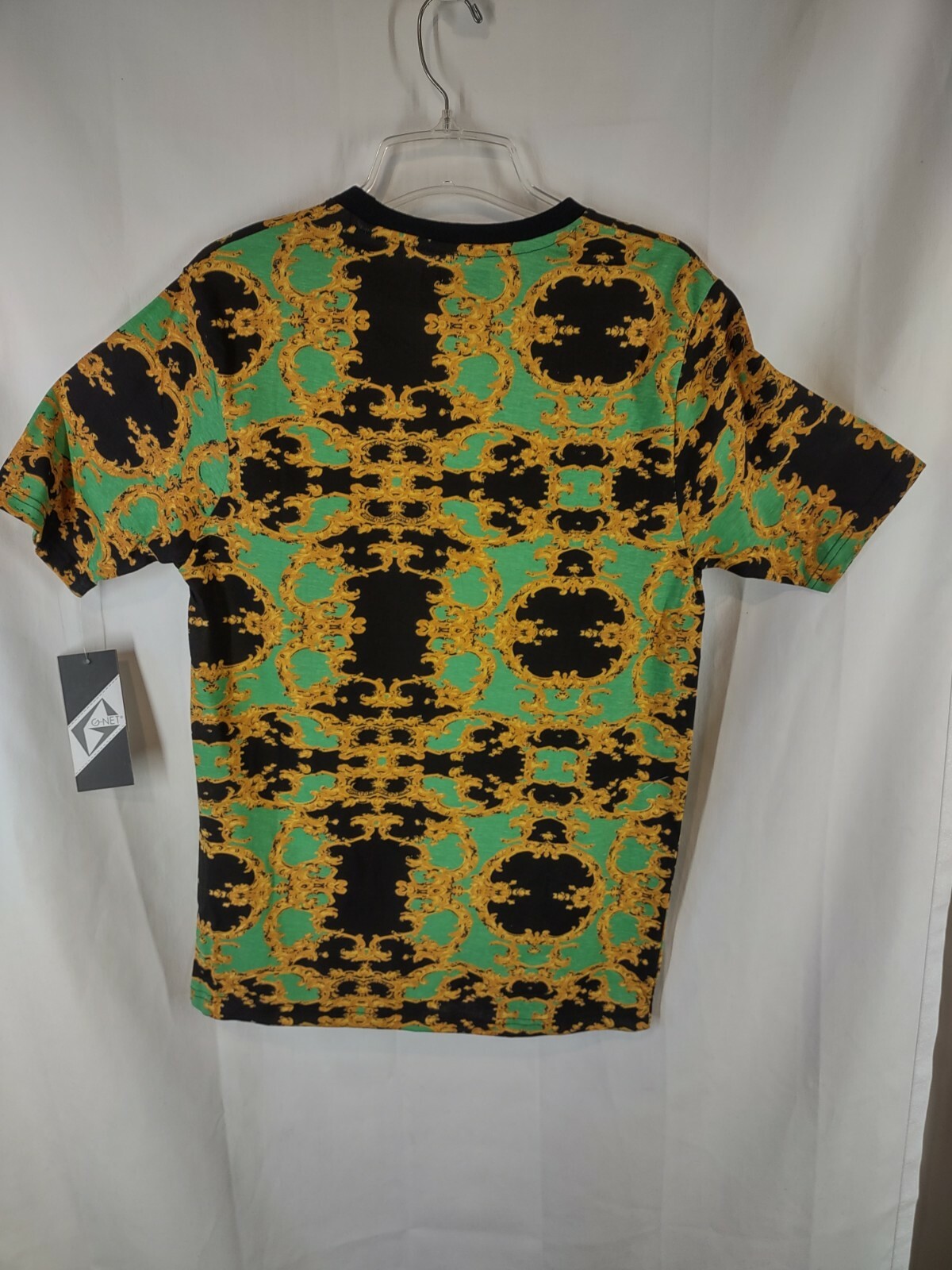 Graphic Print Shirt Men’s Size Large ( L ) G-Net Short Sleeve 100% Cotton