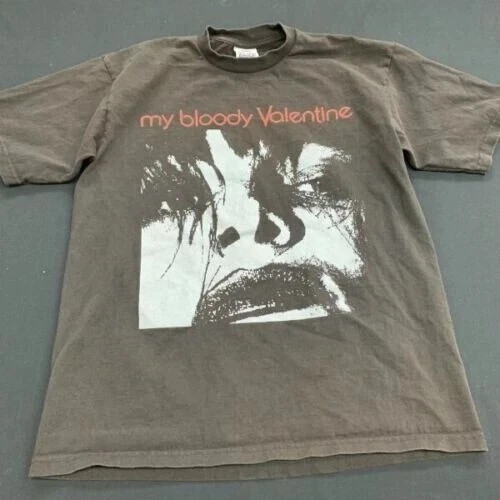 My Bloody Valentine Band Reprint Design Charcoal Short Sleeve T shirt NH27553