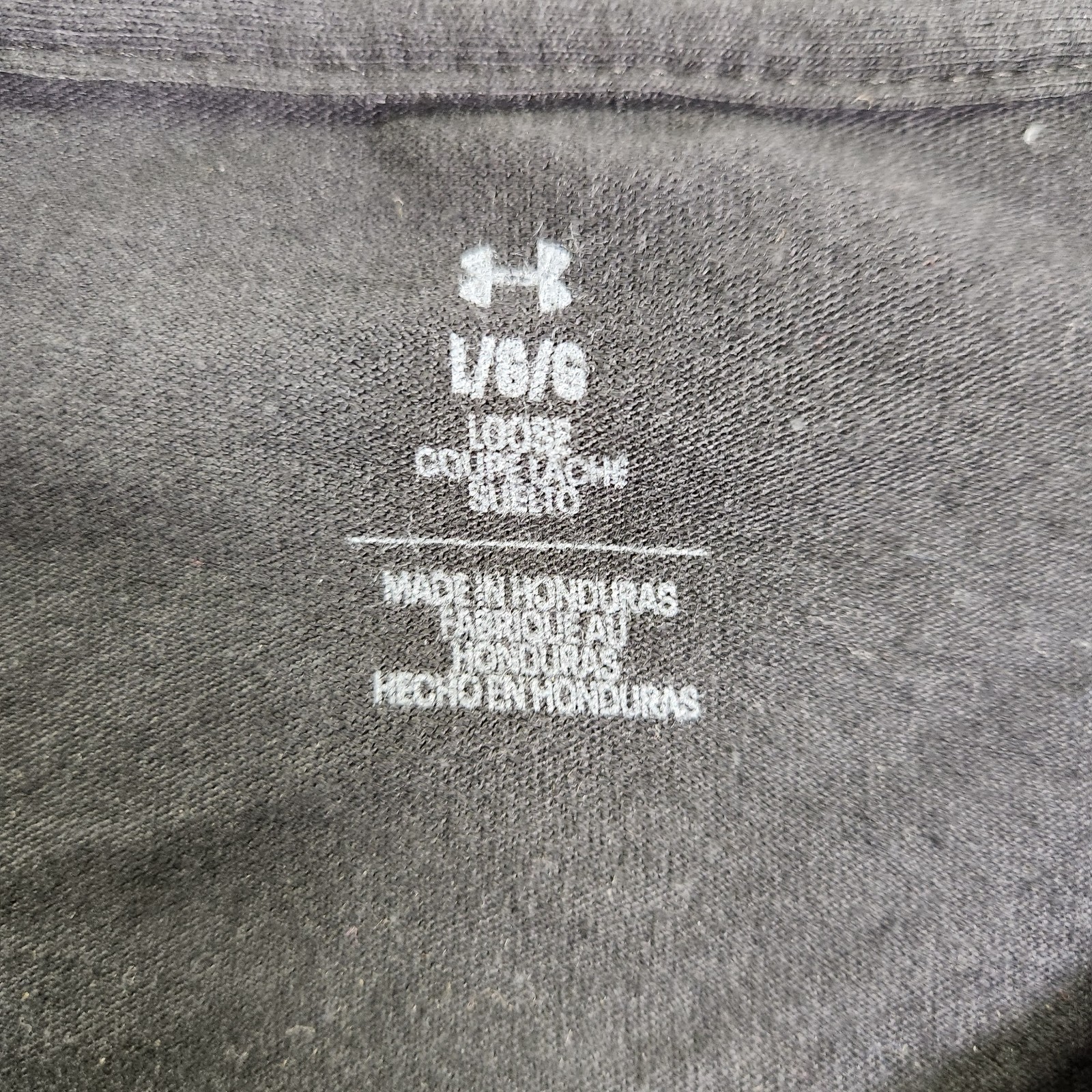 Under Armour UA Freedom Vintage Eagle Tee Mens Large T-Shirt Black NWT
