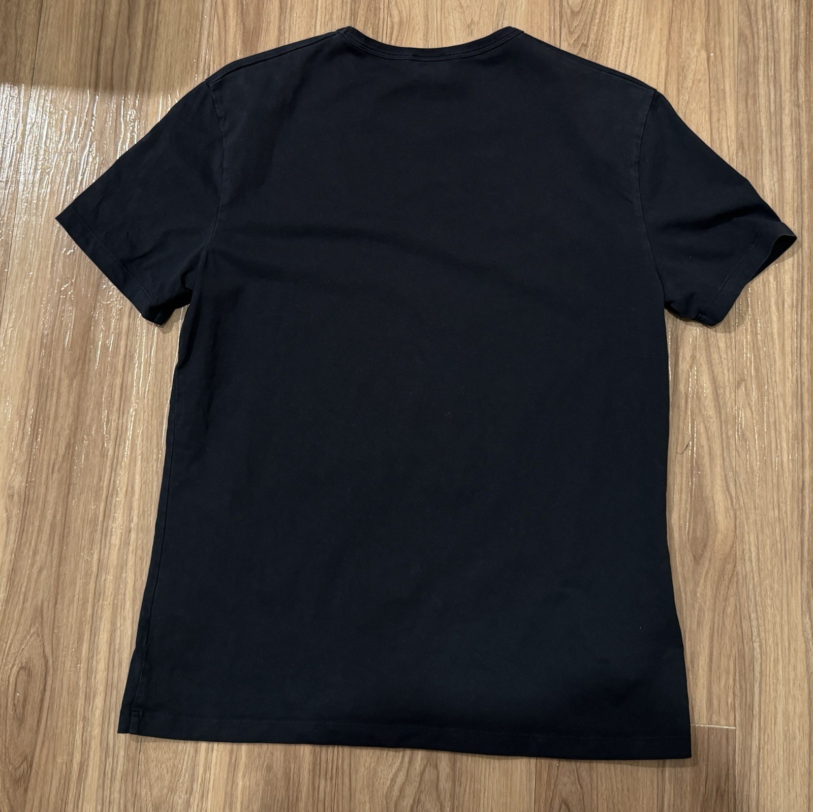 ASKET Premium Organic Cotton T-Shirts Medium Short Grey / Dark Navy