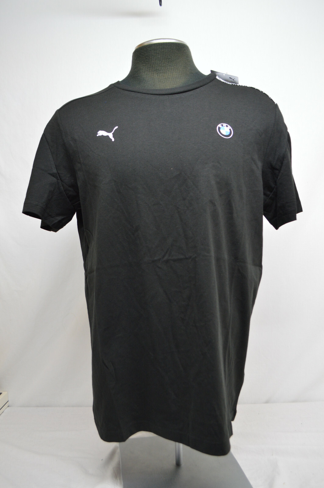 NEW PUMA BMW Motorsport MMS T7 TEE BLACK *NEW* 531183-01 Mens Size LARGE
