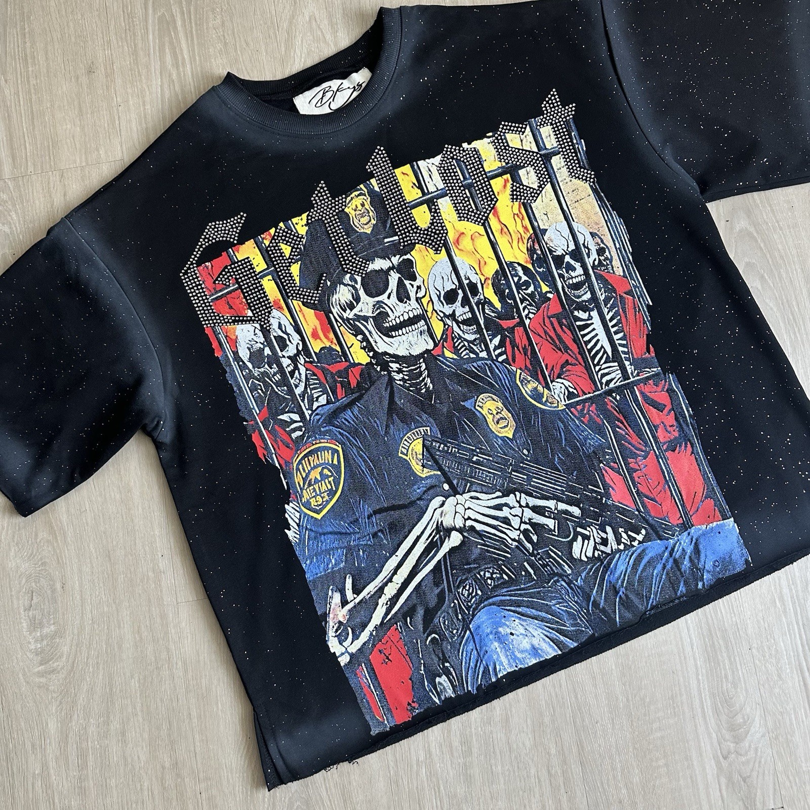 BKYS Get Lost F-Terry Cropped T-shirt Size L