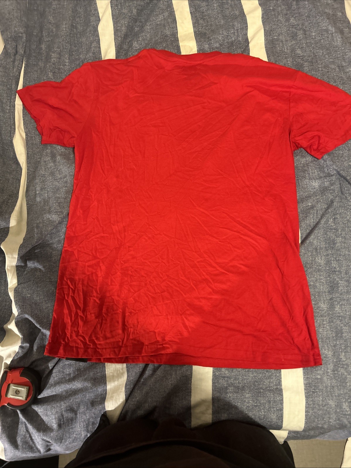 Men’s Red Muerte Hustle Daily Short Sleeve T-shirt 2XL Black Widow Spider Web