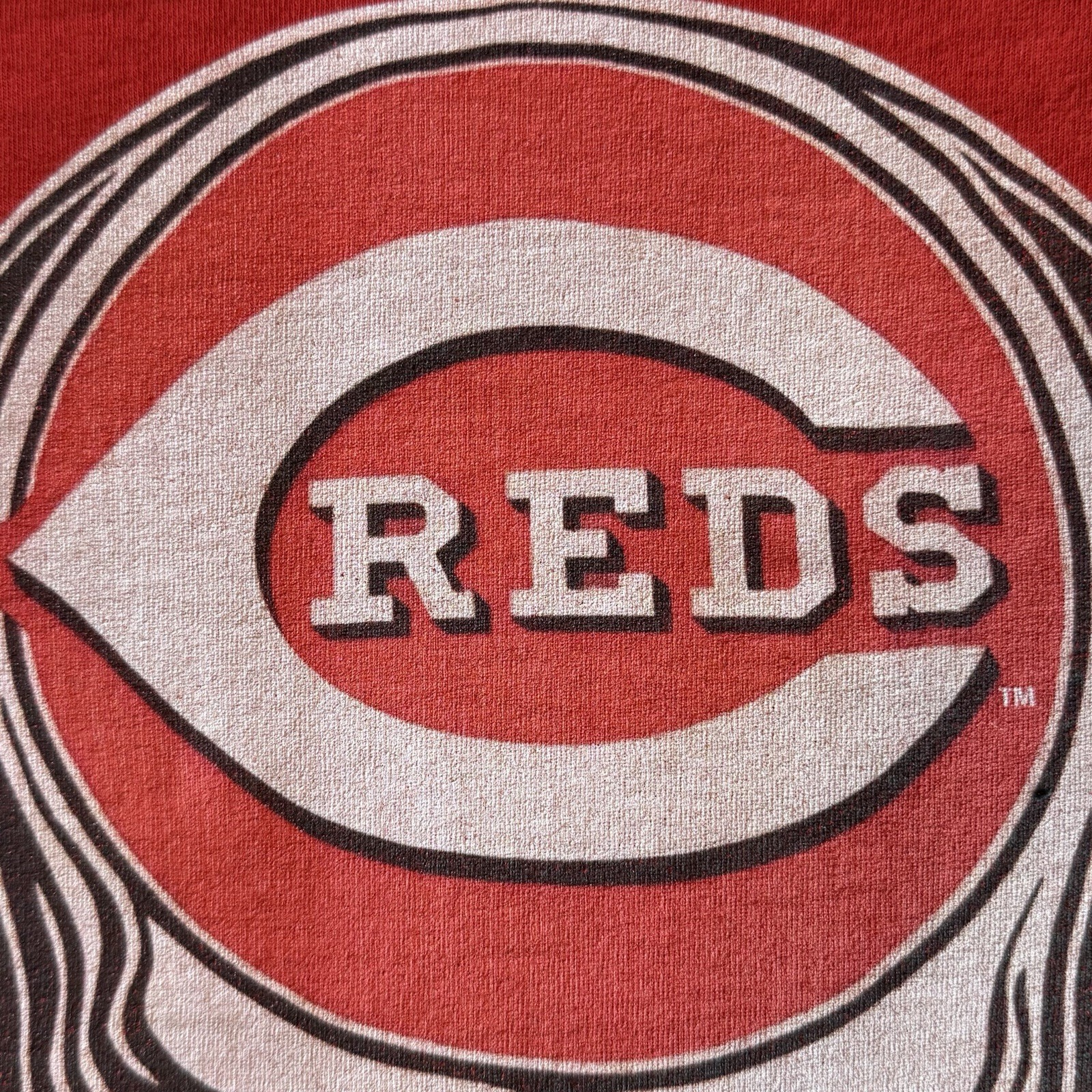 GRATEFUL DEAD CINCINNATI REDS Steal Your Base Mashup T-Shirt. LARGE Preowned NV