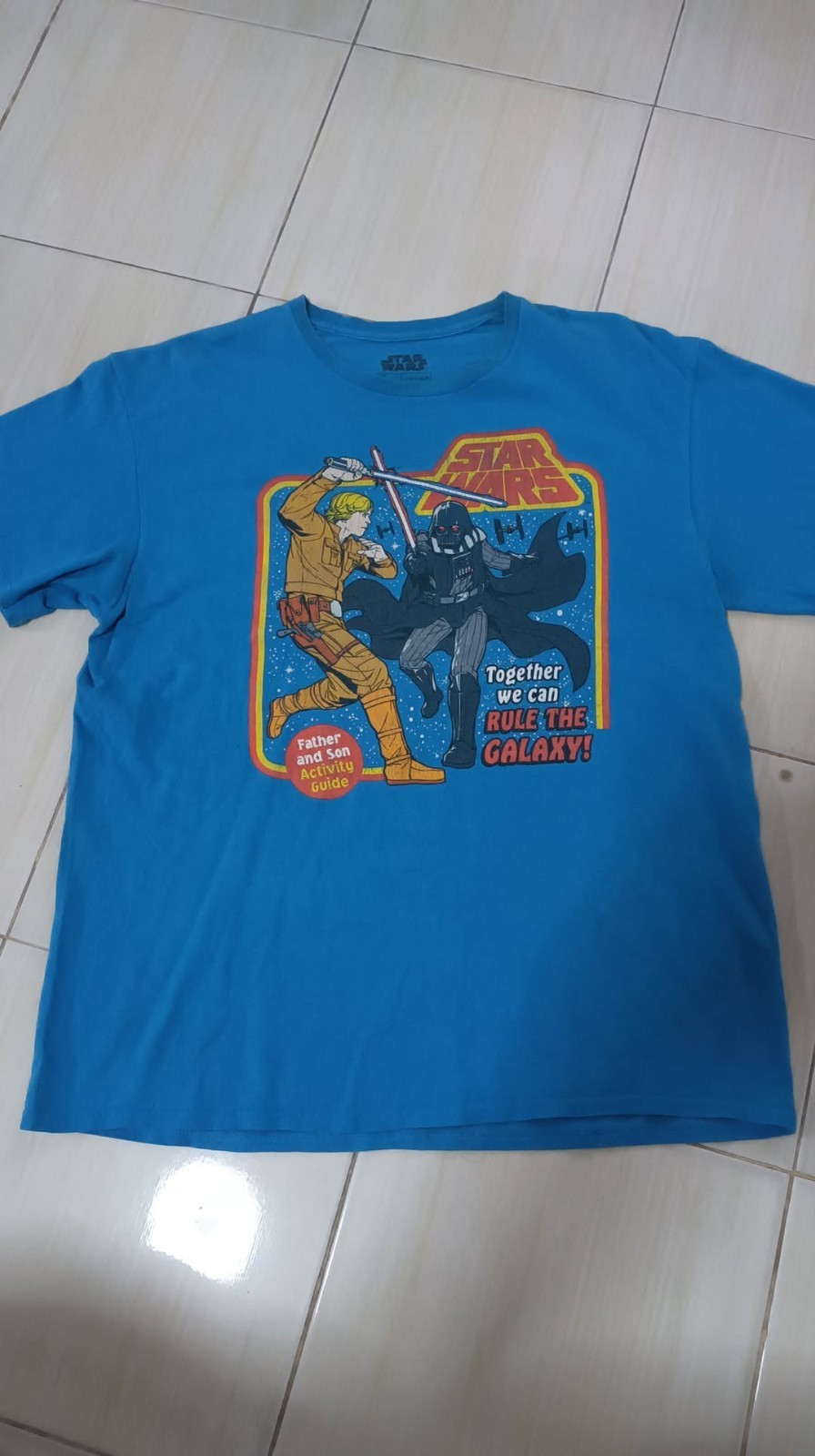 Vintage Star wars t shirt Together we can Rule the Galexy