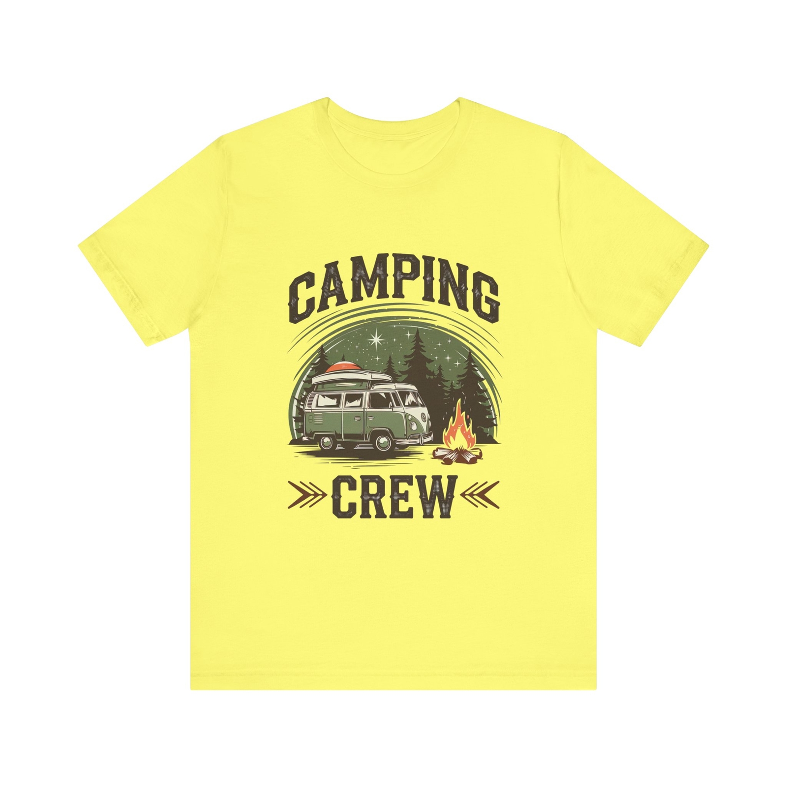 Camping Crew T-Shirt Unisex – Outdoor Adventure T-Shirt for Hikers & Campers