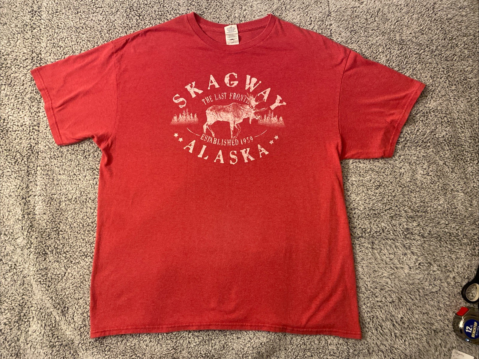 Skagway Alaska Last Frontier XL T-Shirt Established 1959