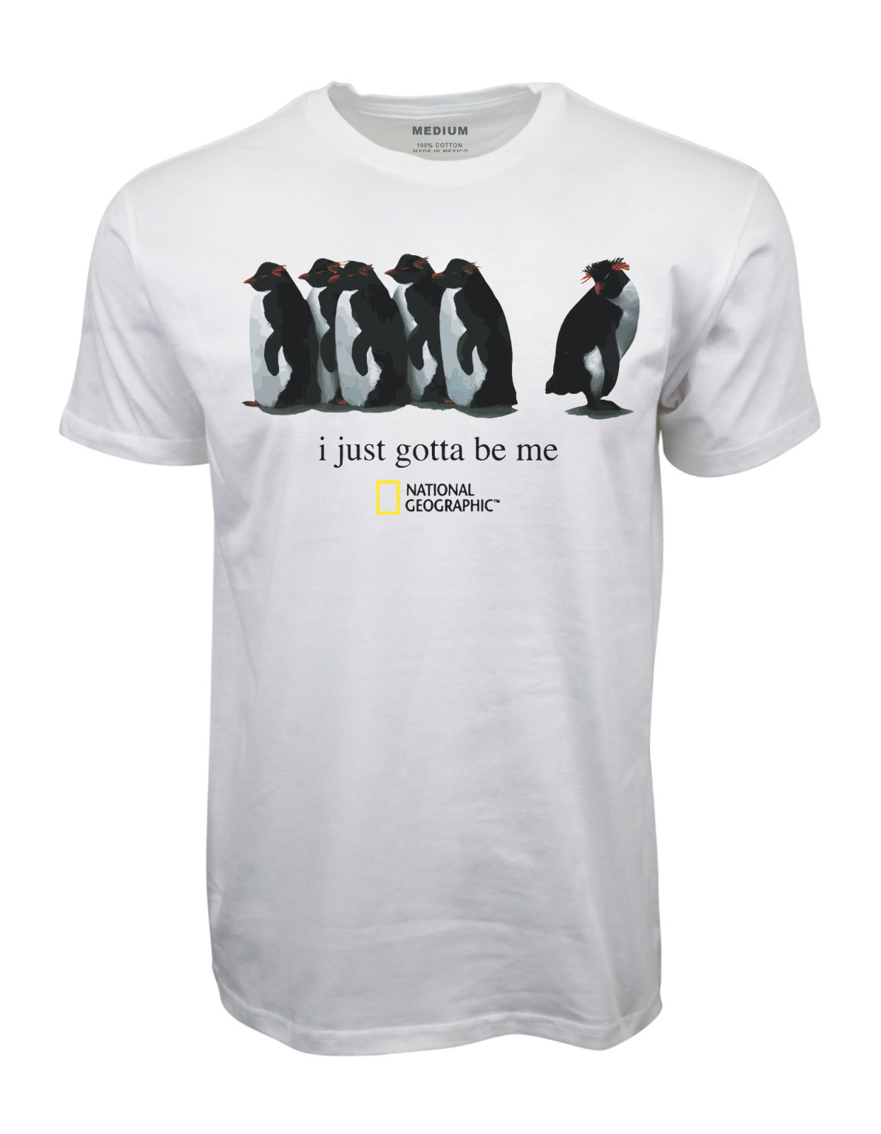 2001 ‘I JUST GOTTA BE ME’ ROCKHOPPER NATIONAL GEOGRAPHIC TEE