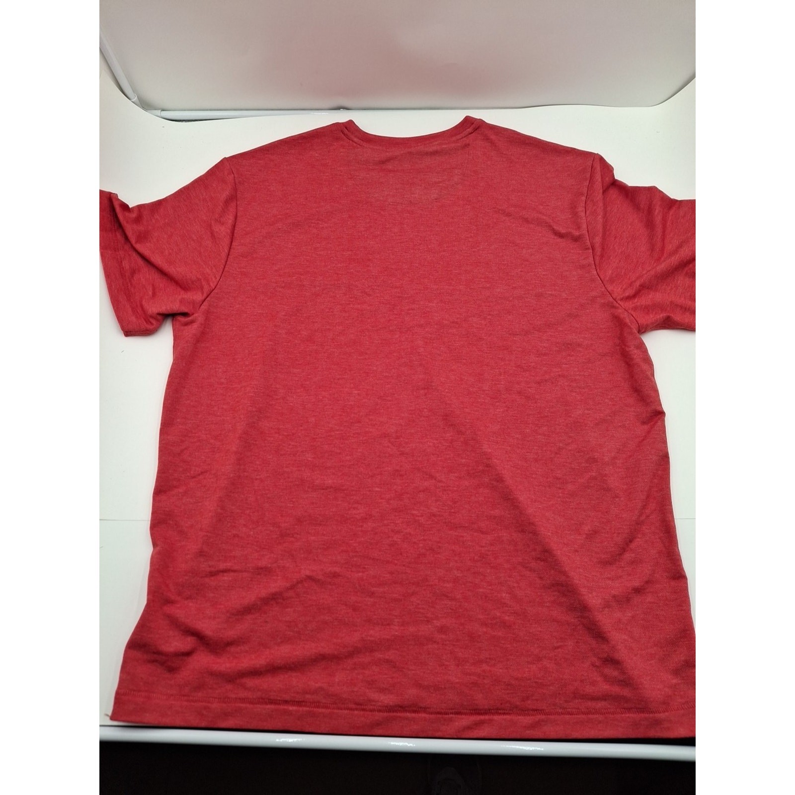 Lands’ End Men’s Classic Fit 4-Way Stretch Tee, Red, Size XL