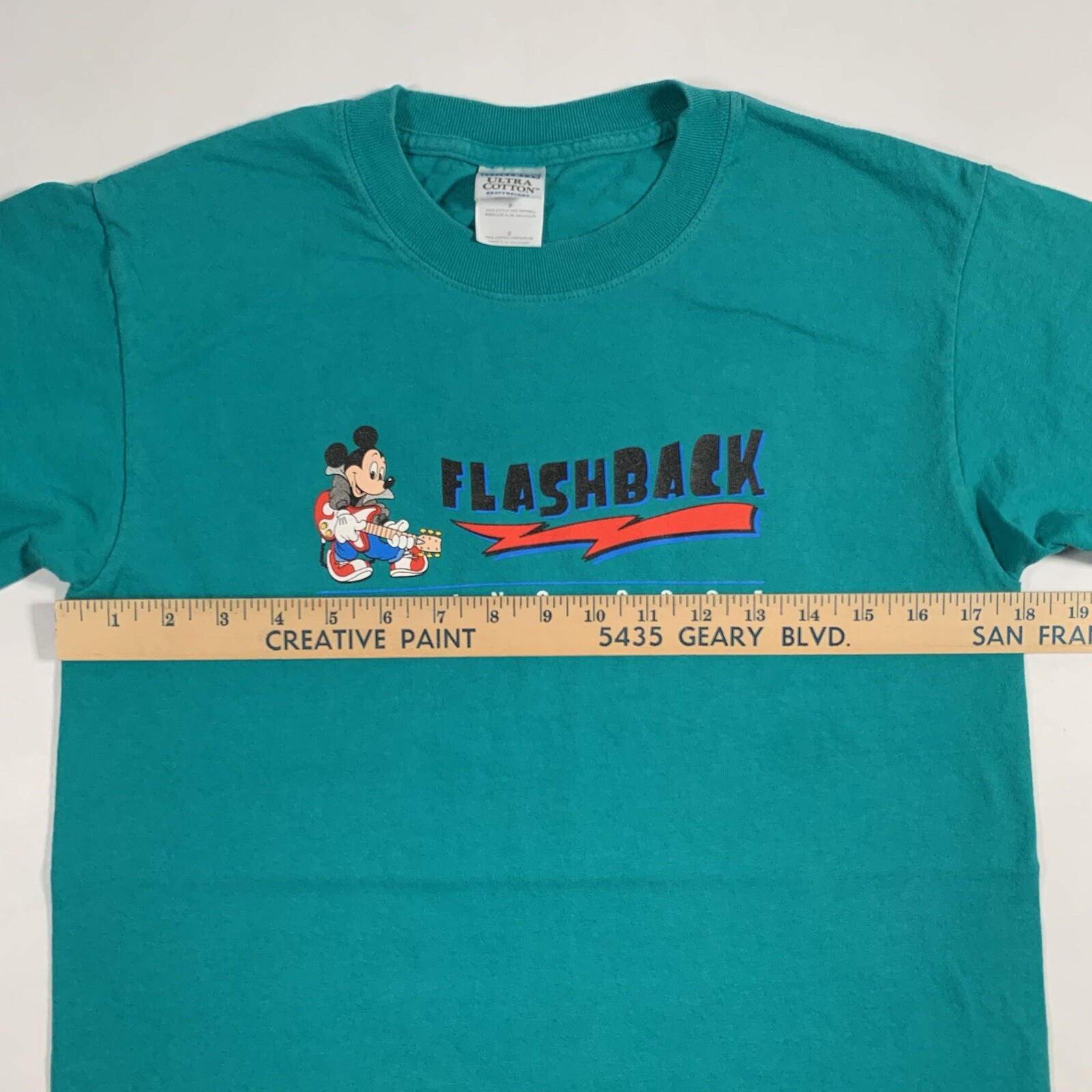 Vintage Disney Flashback Spring 2004 T-Shirt Mens Small Hyperion Broadway Mickey