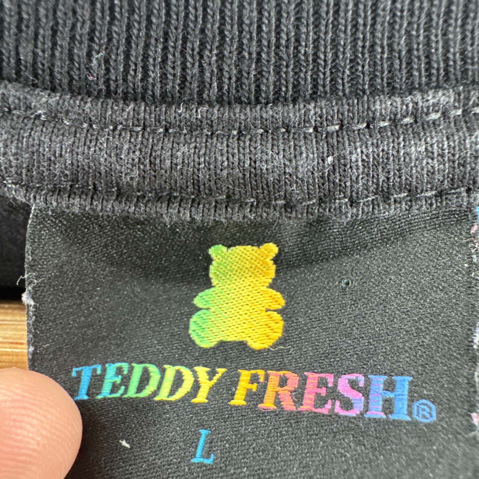 Teddy Fresh Shirt Mens Large Black Fighting Deep State Political Elon Musk Trump