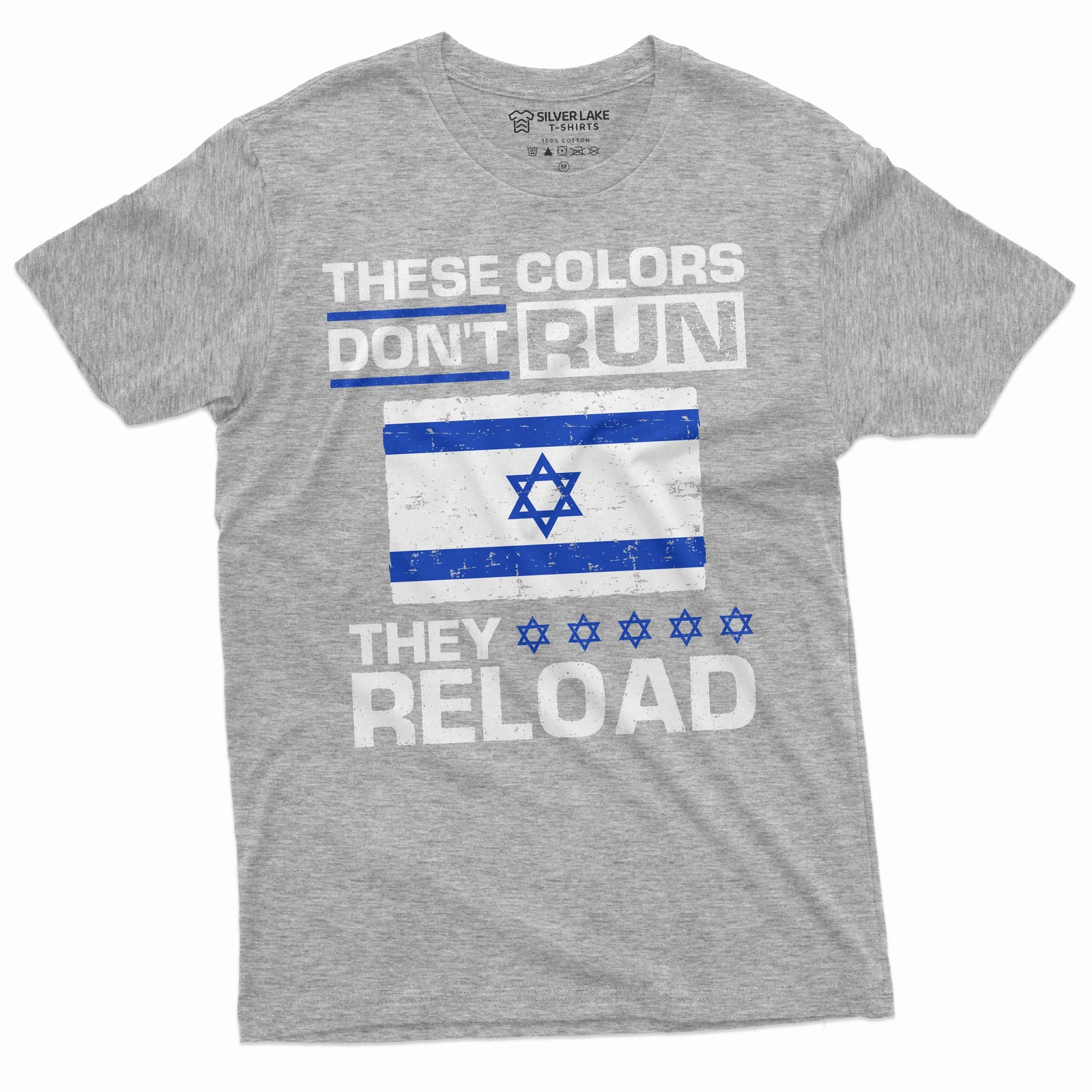 Israel Military Shirt These Colors Don’t Run They Reload Shirt Israeli Gifts