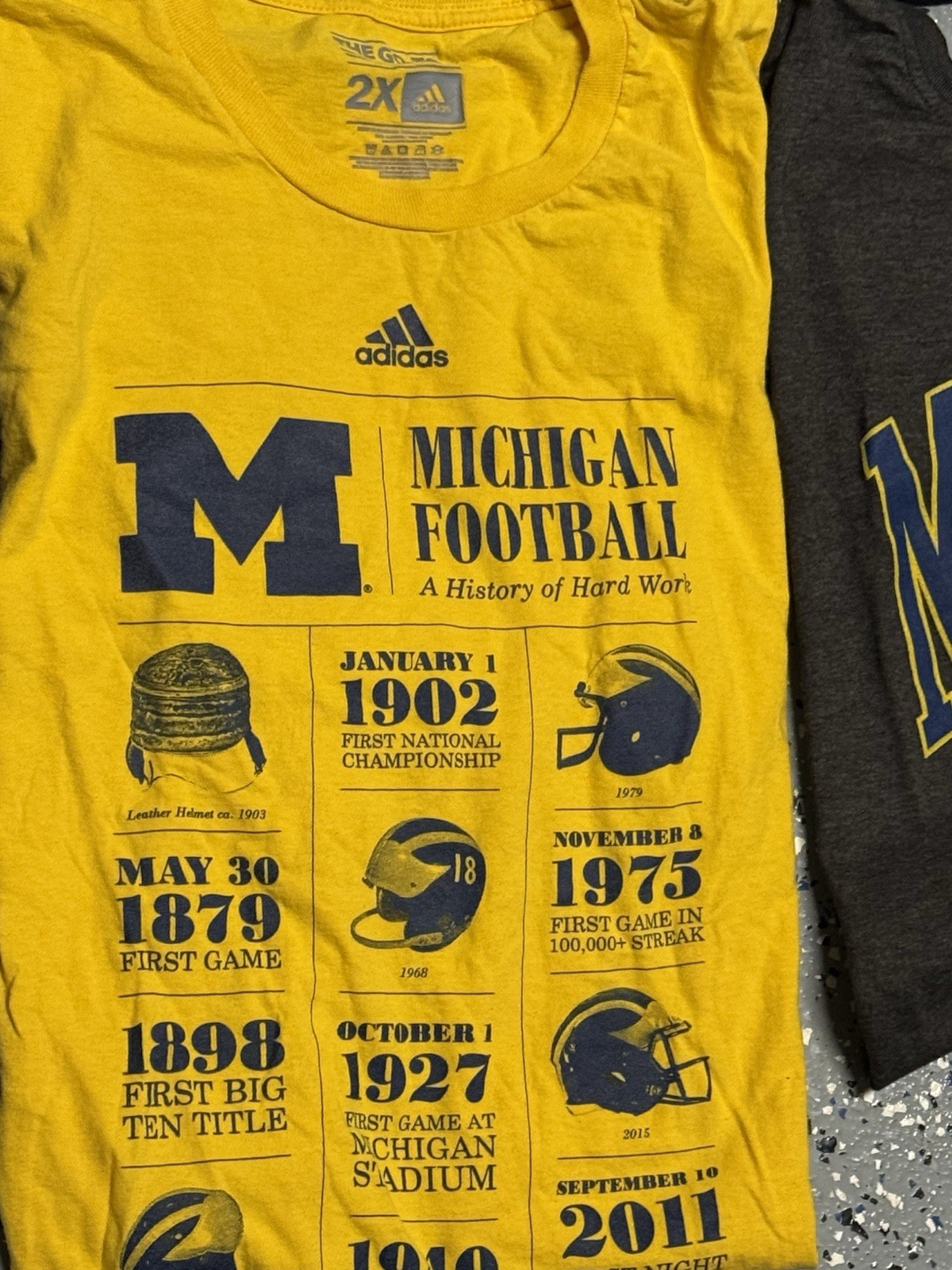 Lot Of 12 Nike University of Michigan Wolverines Shirts Made in USA + 4ball Cap