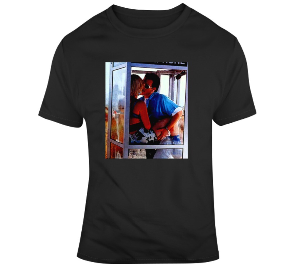 True Romance Telephone Booth Scene Movie Fan T Shirt