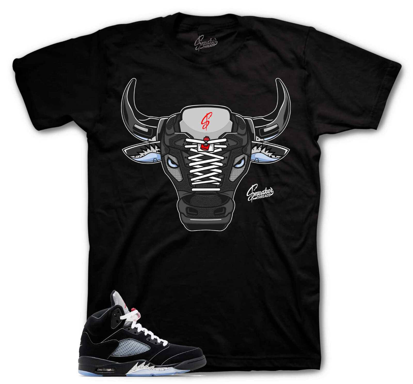 Shirts To Match Jordan 5 Black Metallic Reimagined – War Bully Shirt