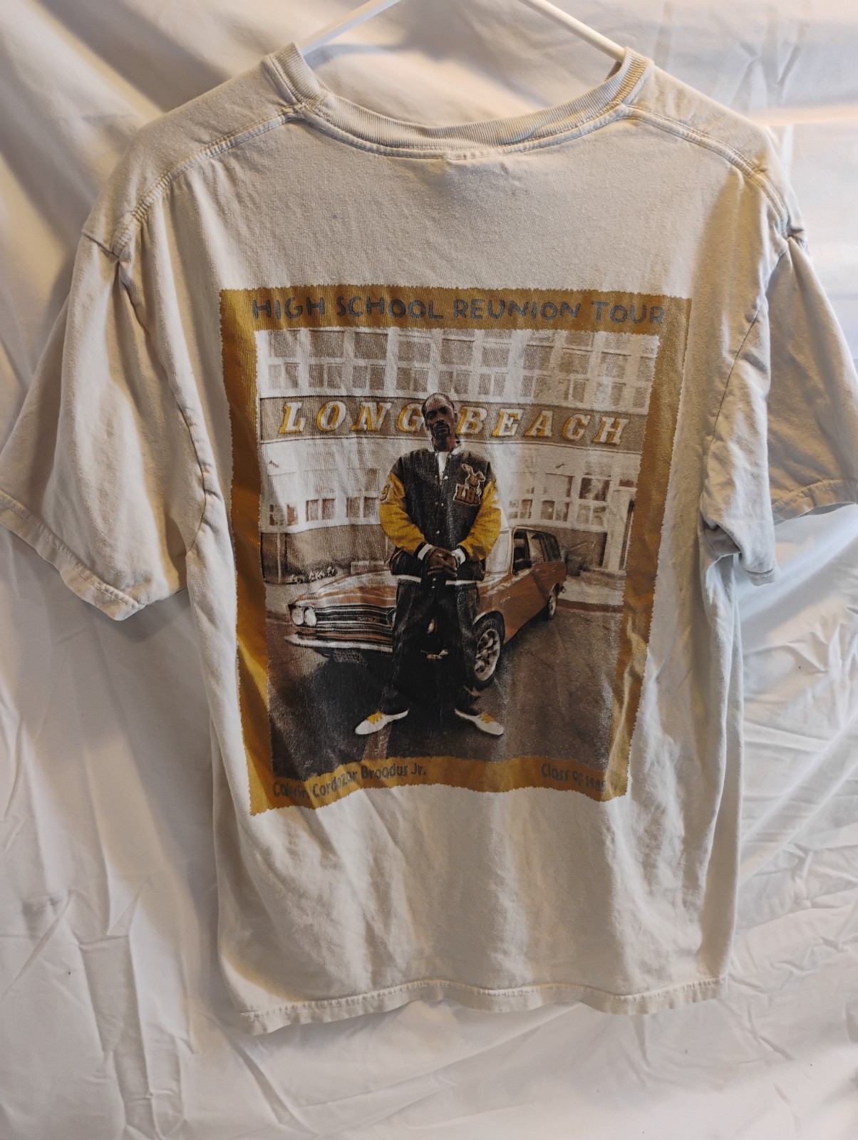 High School Reunion Tour Concert Snoop Doggy Dogg T Shirt Rap Graphic Print