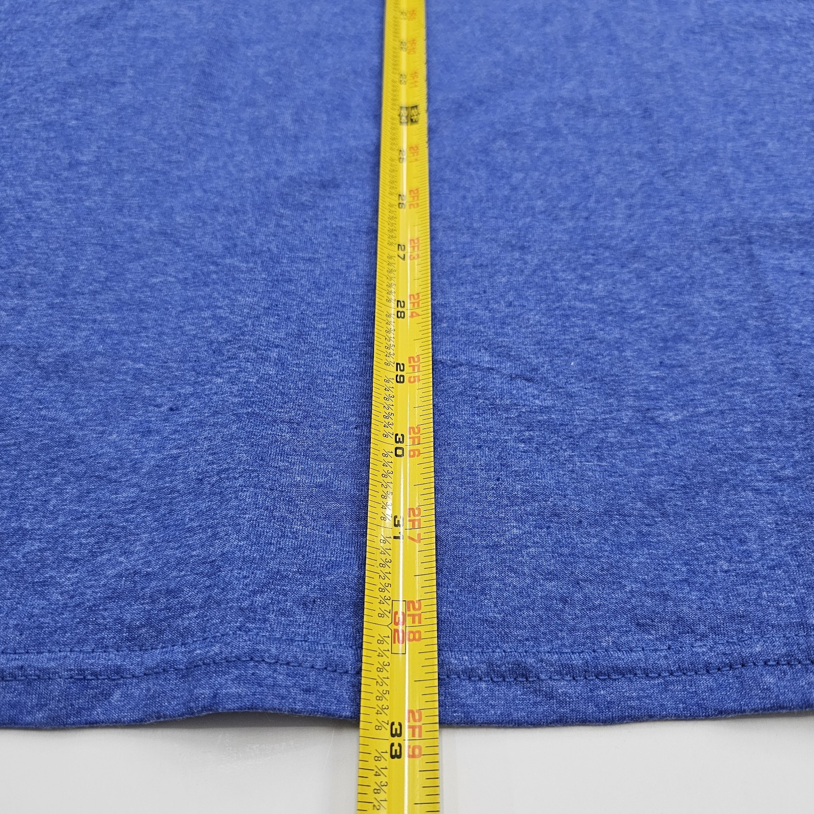 5 Pack Fruit Of The Loom 3XL Heavy HD T-Shirts, Heather Blue Tees, New