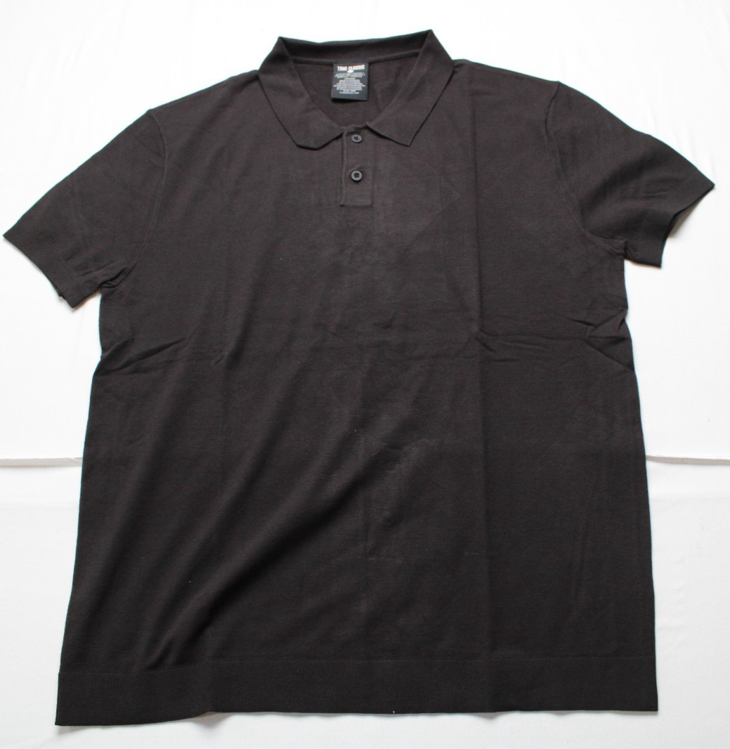 True Classic Men’s Short Sleeve Sweater Polo 2.0 Shirt Assorted Colors & Sizes