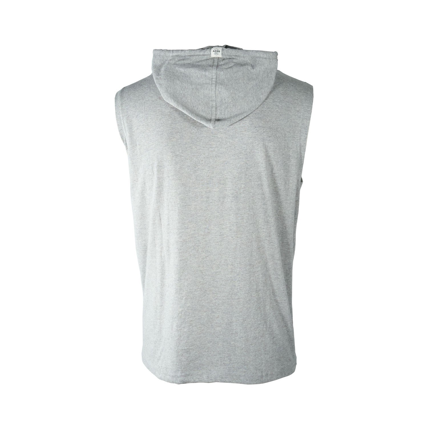 Aeropostale Men’s Grey Tank Hooded Sleeveless (S01) – 1 Pack or 2 Pack