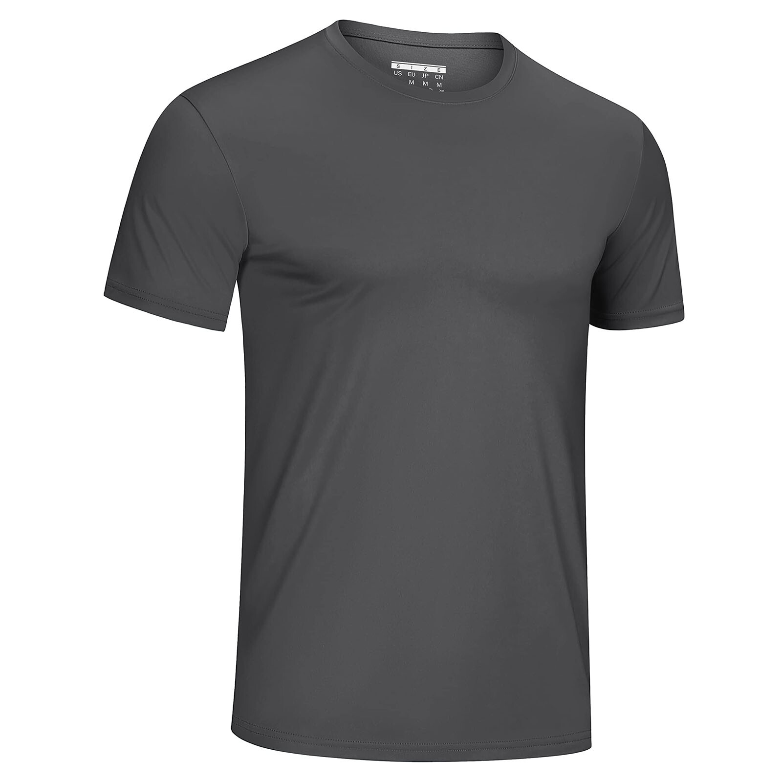 Men’s UPF 50+ Short Sleeve T-Shirt Summer Quick Dry Athletic Sports Running Tops
