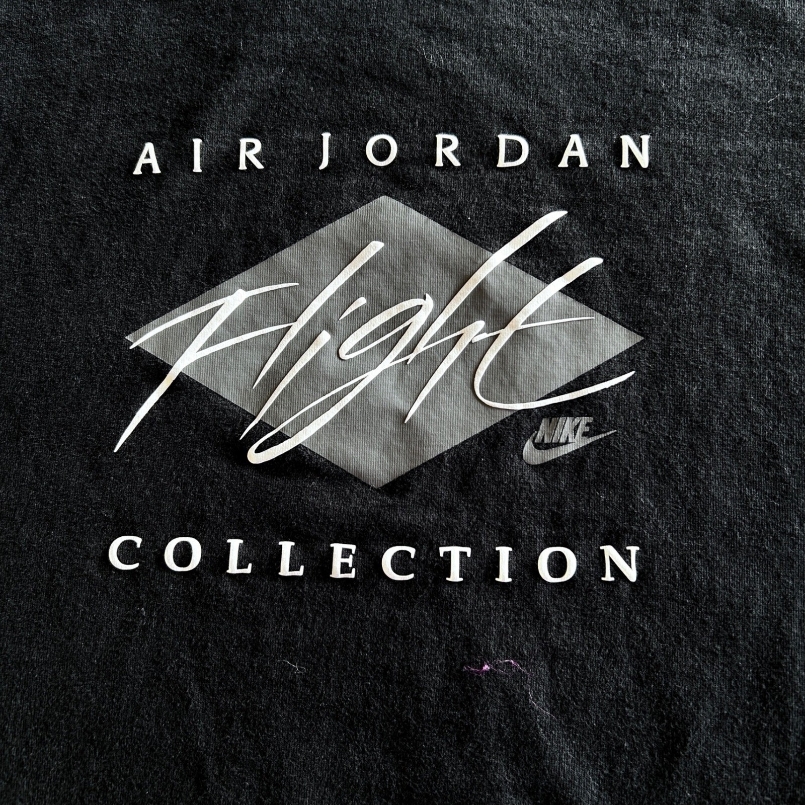 Jordan Air Jordan Flight Collection Black Graphic T-Shirt Mens Medium Basketball