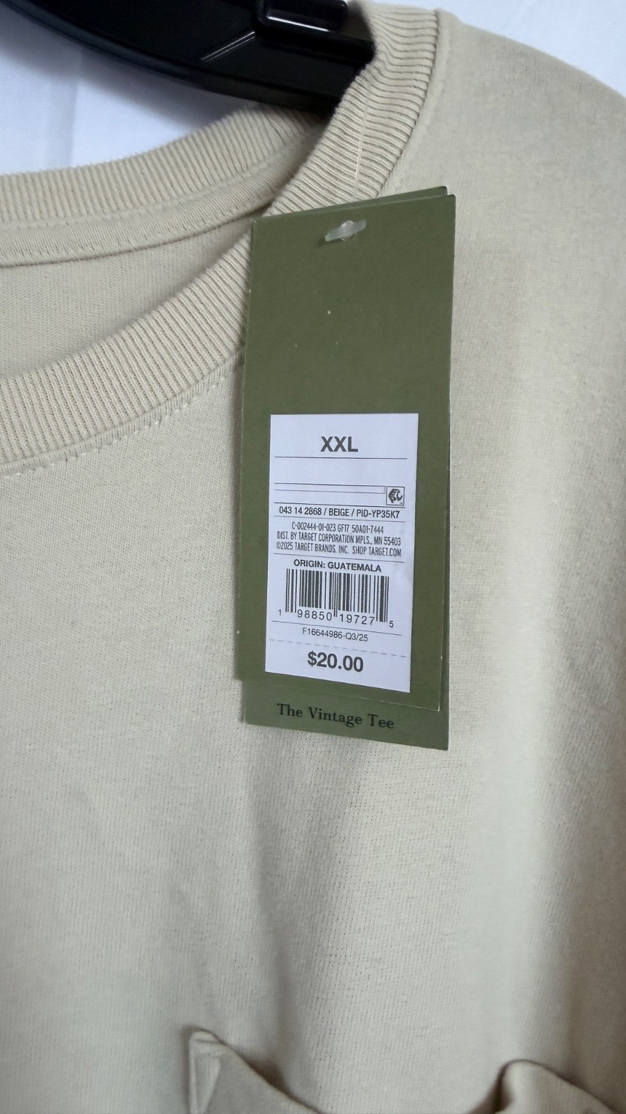 GOODFELLOW & CO – Heavyweight Long Sleeve Pocket T-Shirt – XXL FAST SHIPPING NWT
