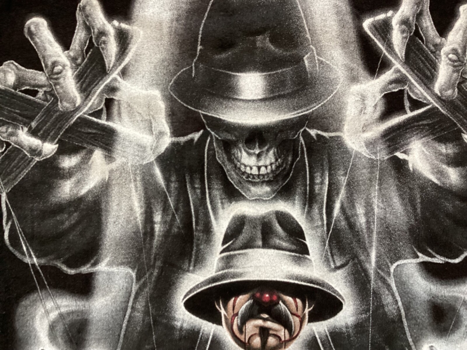Dyse One Puppet Master Black T Shirt size L