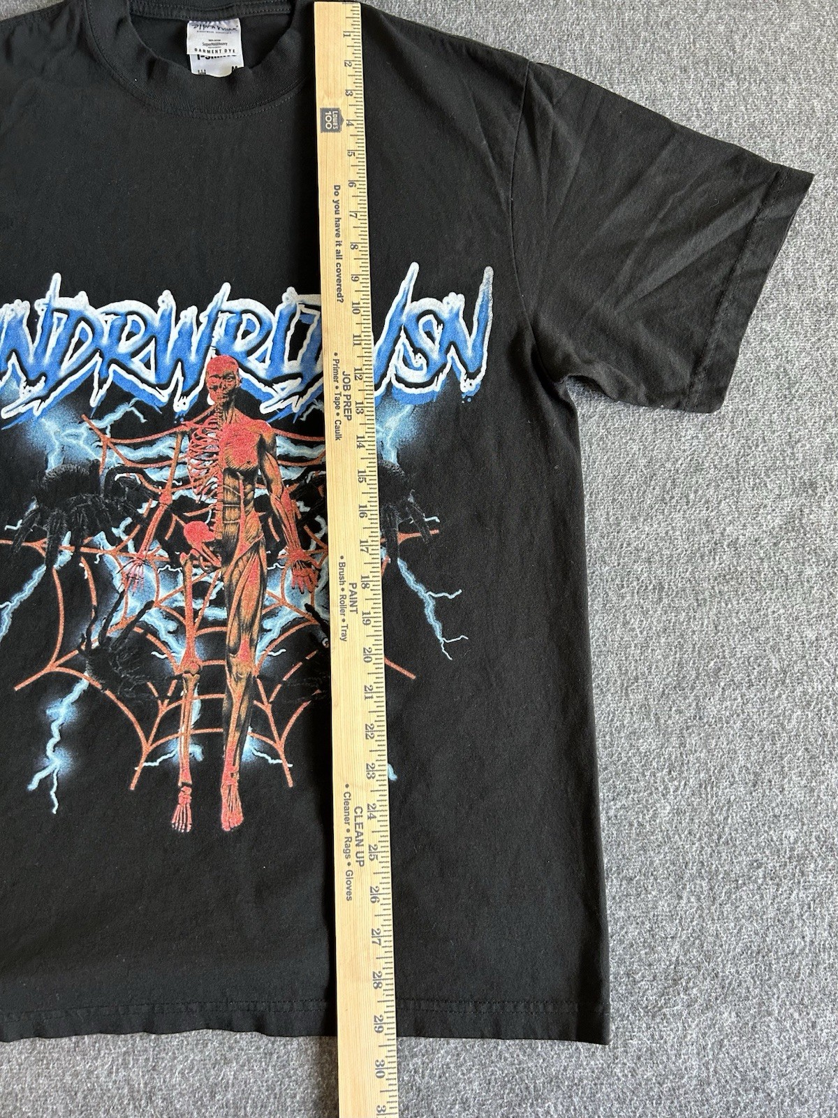 Shaka Wear Men’s Super Max Heavyweight Stylish T-Shirt Sz M Famous UndrWrldVsn