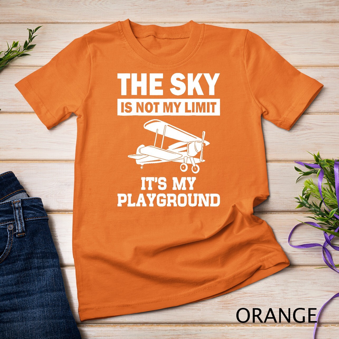 Funny Airplane Aviation Pilot Aircraft Aeroplane Men Women Unisex T-shirt