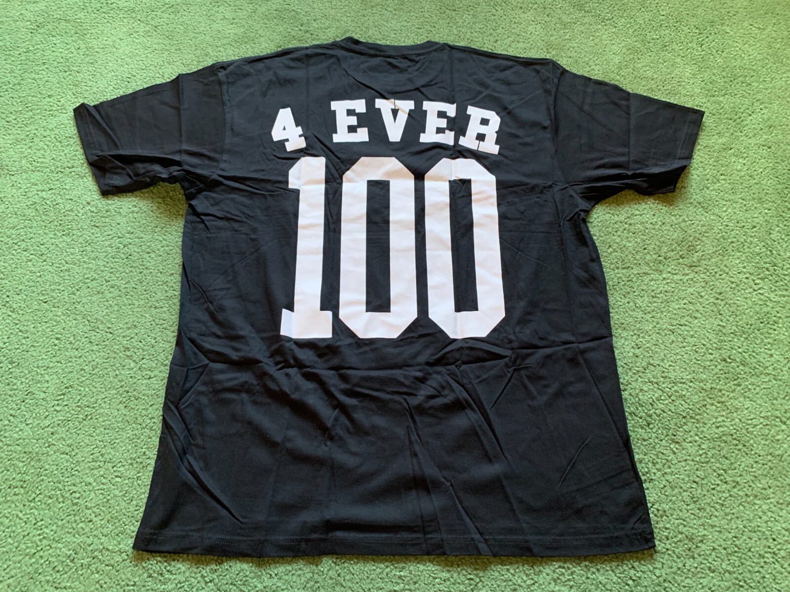 MEN’S 4HUNNID 400 YG 4EVER 100 BLACK TEE T-SHIRT SIZE XL NEW