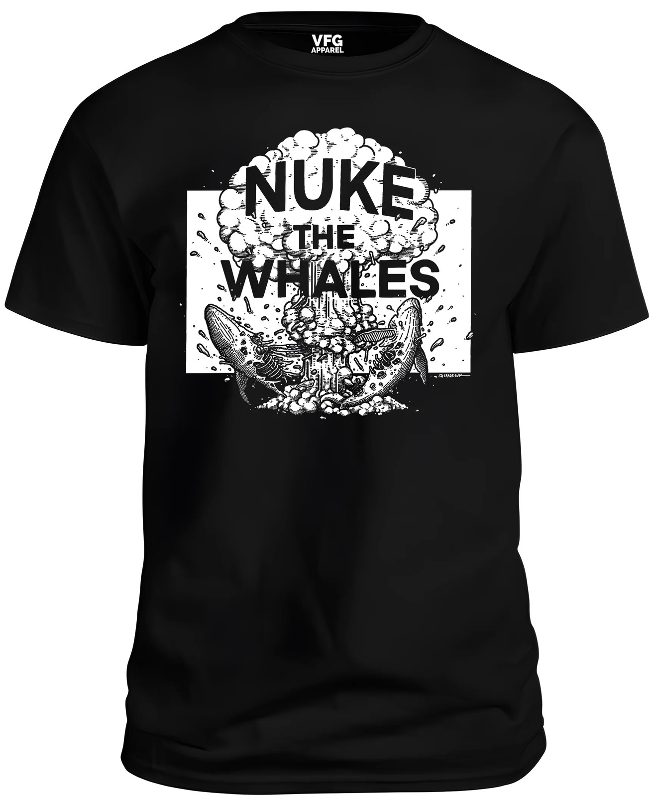 T-Shirt – Nuke the Whales