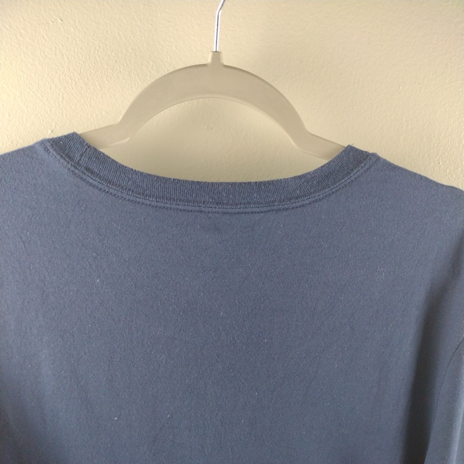 Adidas Men’s XL The Go To Performance Tee Short Sleeve Crew Neck Blue Logo