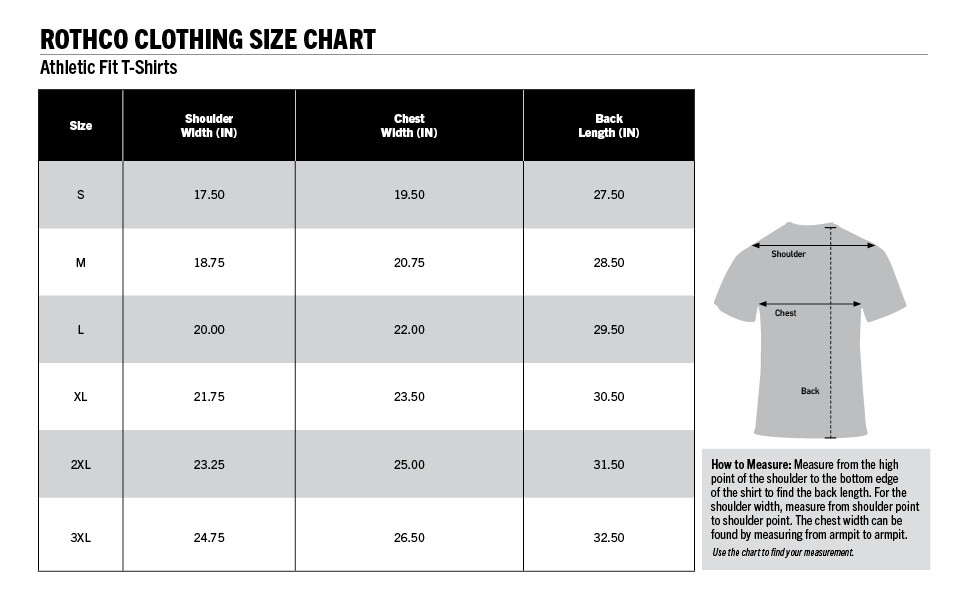 Rothco Mens Athletic Fit Solid Color MilitaryType T-Shirts Tee
