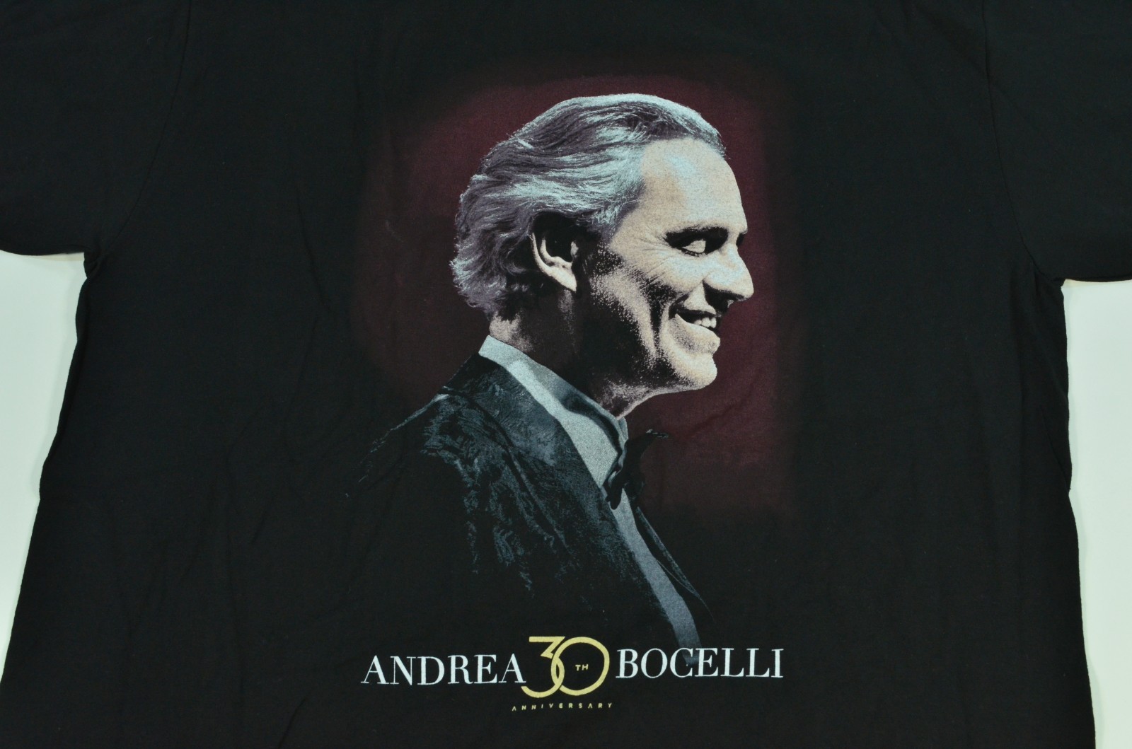 Andrea Bocelli 2024 Tour Andrea Bocelli 30th Anniversary Tour Shirt Large New