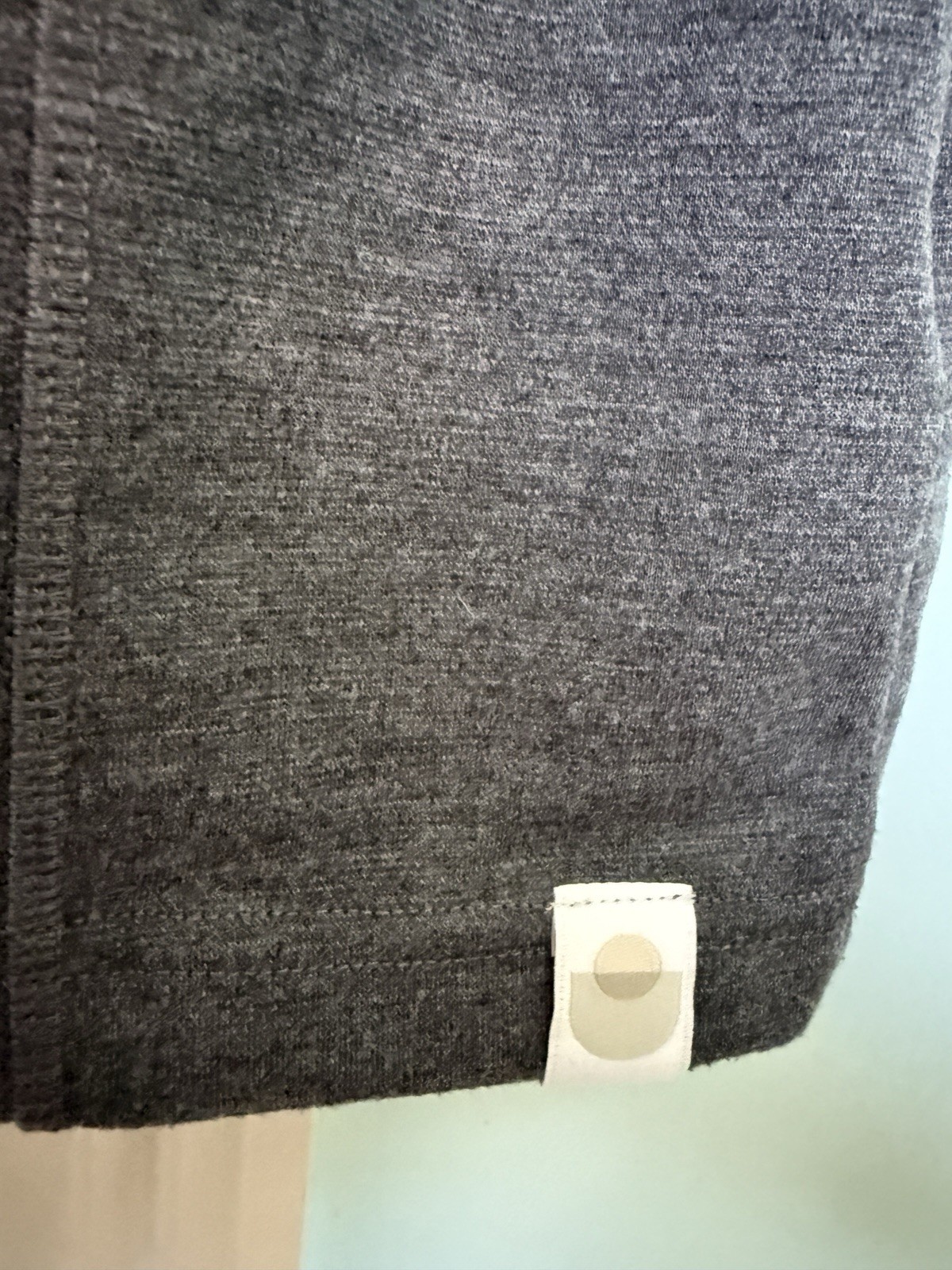 Lalabu Grey Medium Dad Shirt Wrap Baby Carrier Pouch V-Neck