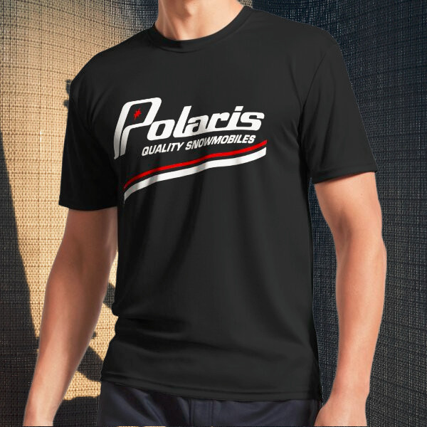 Vintage Polaris Snowmobiles USA Classic Logo Men’s T-Shirt Funny Size S to 5XL
