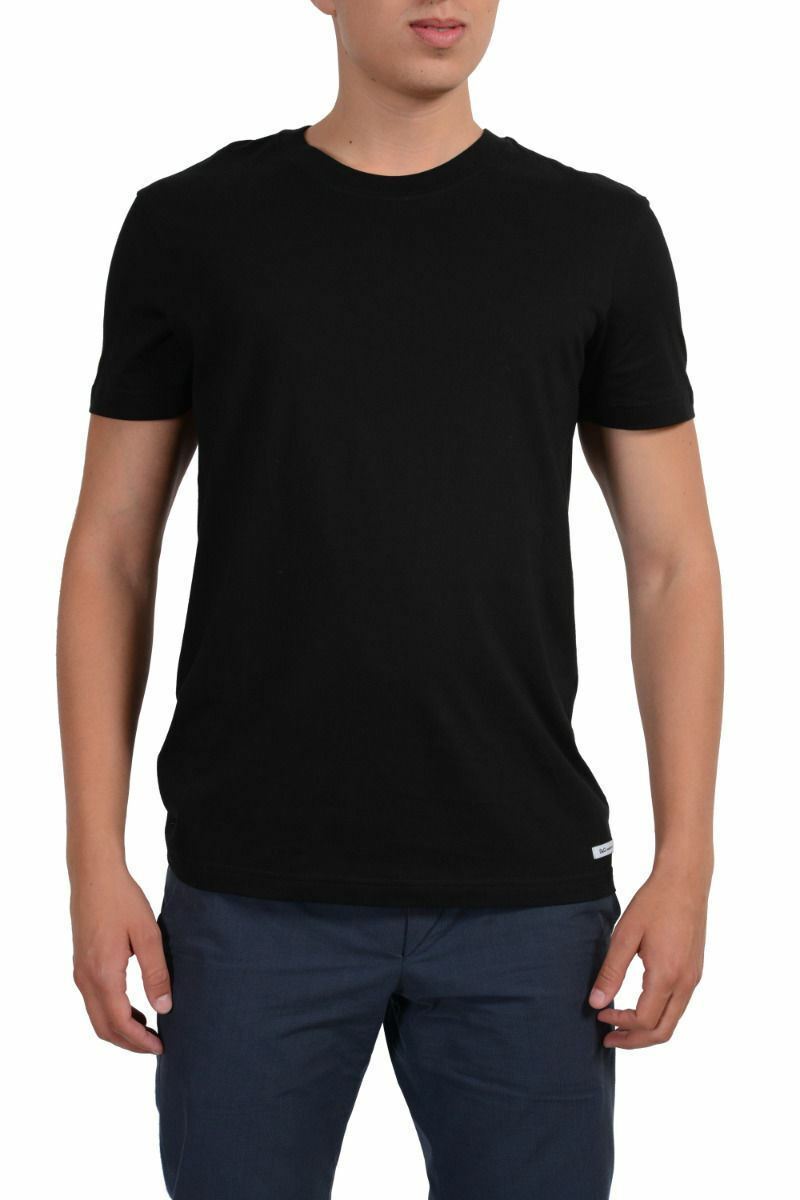 Dolce & Gabbana D&G “Underwear” Men’s Black Basic T-Shirt US XS S M