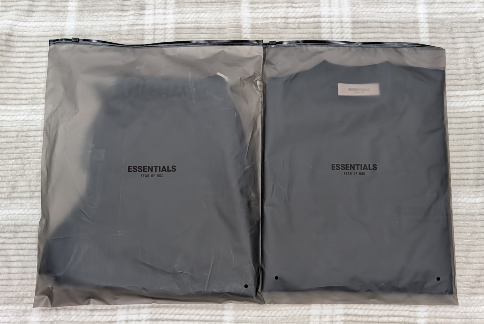 Fear of God Essentials ‘Stretch Limo’ Oversized Loose Tee & Short M Size Set