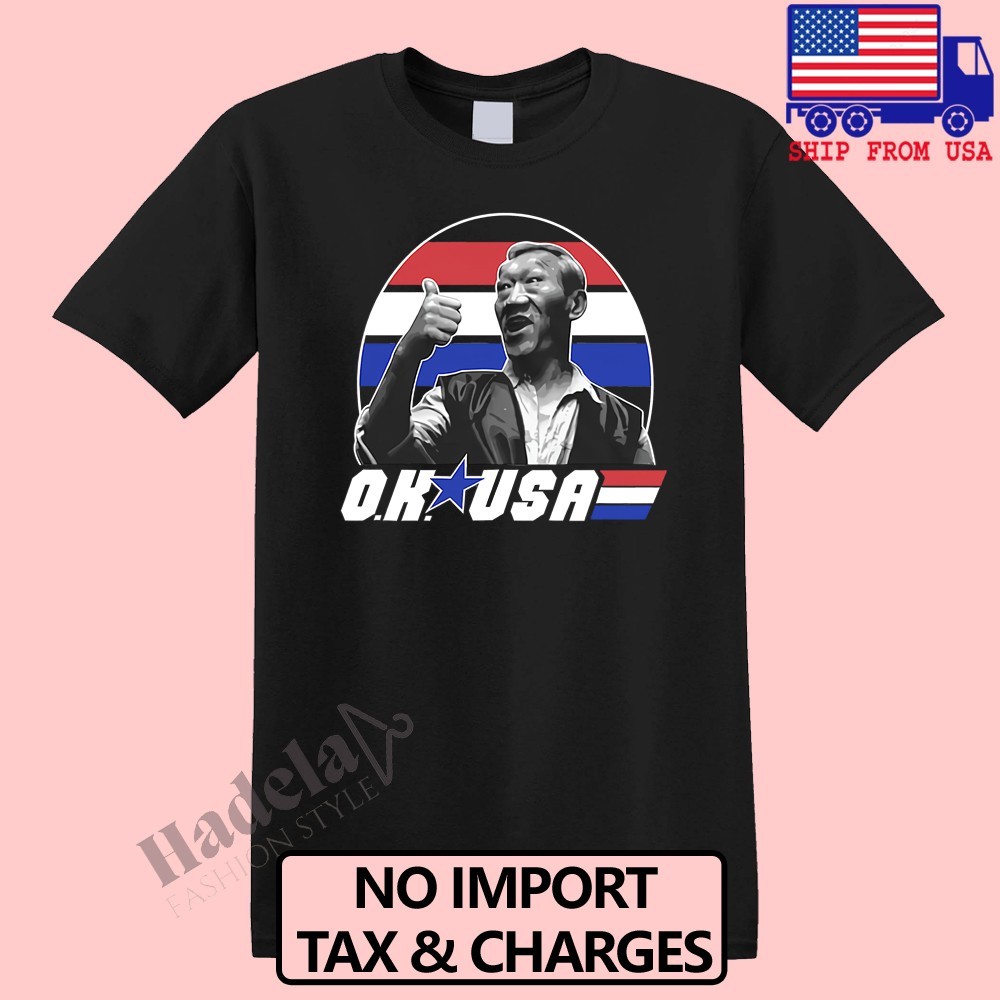 Bloodsport Movie OK USA Men’s Black Size S-5XL