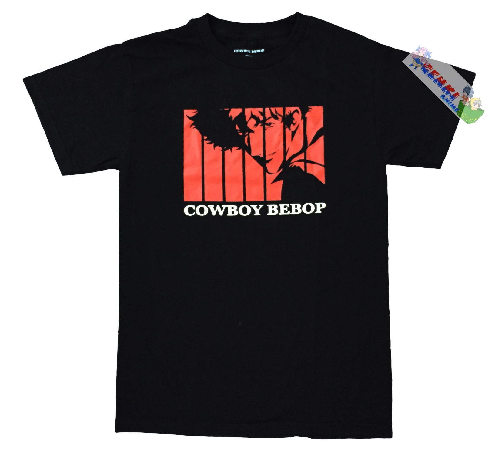 **Legit** Cowboy Bebop Opening Spike Authentic Anime Screen Print T-Shirt #59075