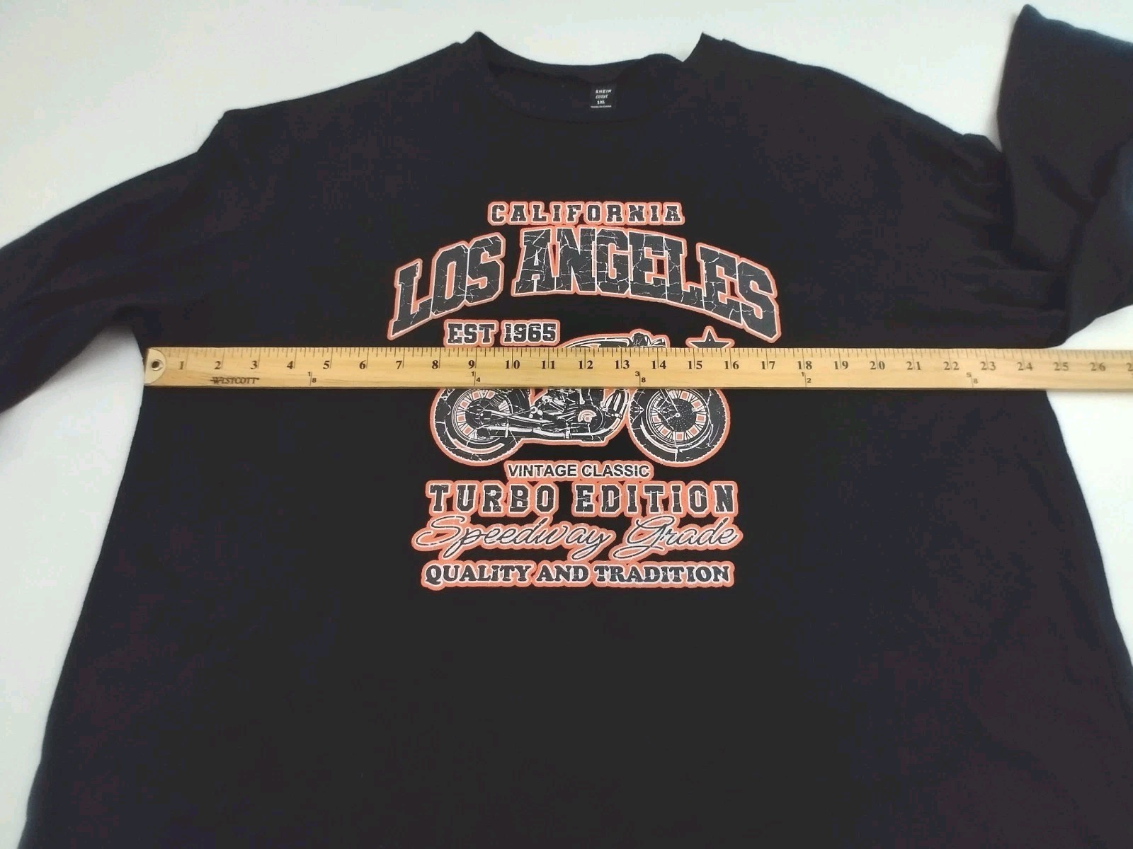 California Los Angeles T-Shirt XL Turbo Edition Speedway Motorcycles Biker