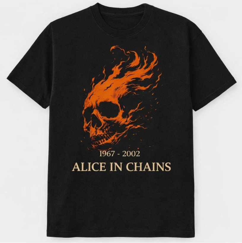 “Grunge Aesthetic” Retro Vintage Band Style Black Unisex Graphic T-Shirt