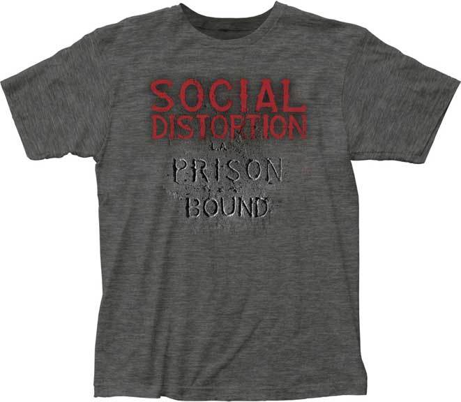 SOCIAL DISTORTION – Prison Bound T SHIRT S-2XL New Official Impact Merchandising
