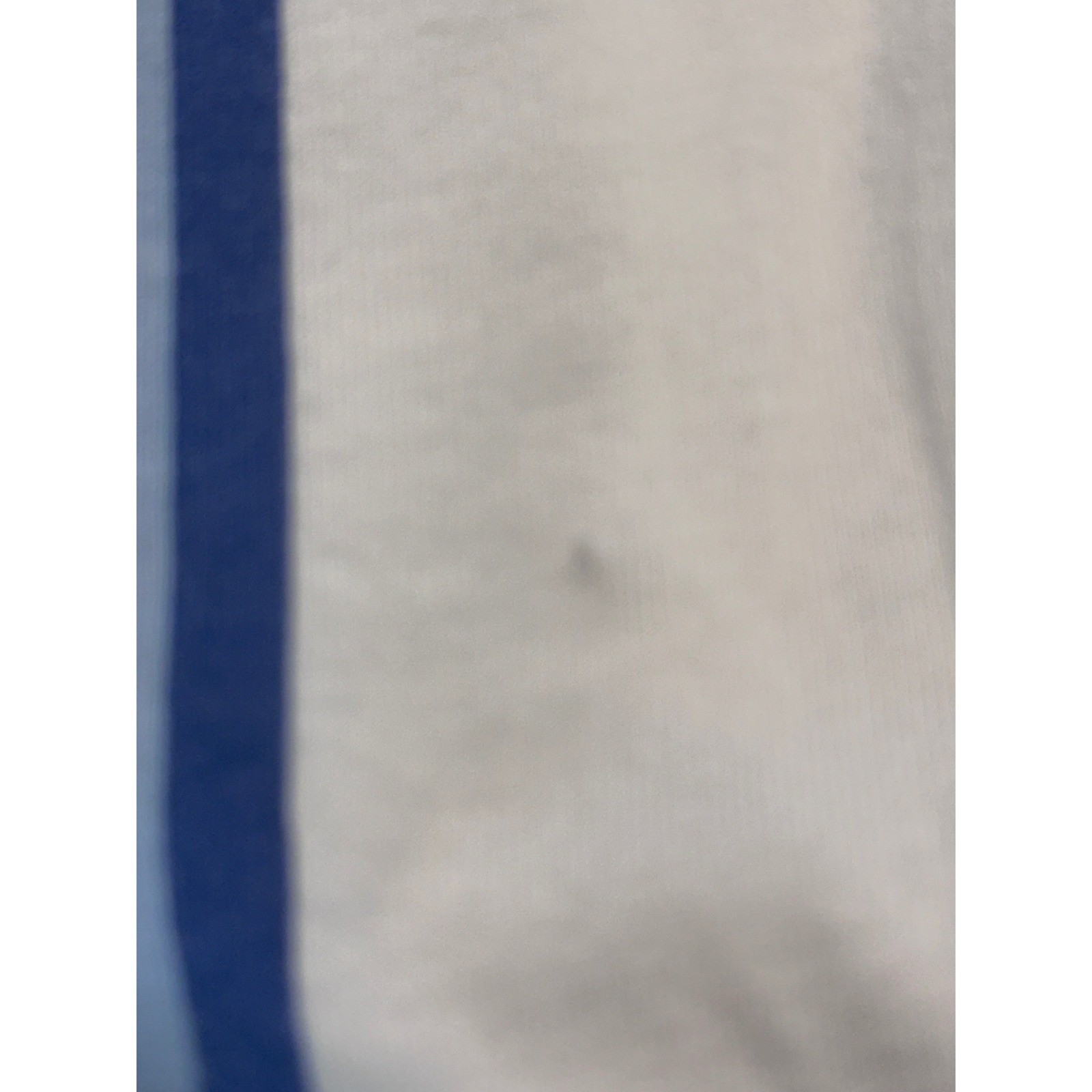 Hollister Mens Blue White Vertical Stripe Embroidered Logo Cotton T-Shirt L