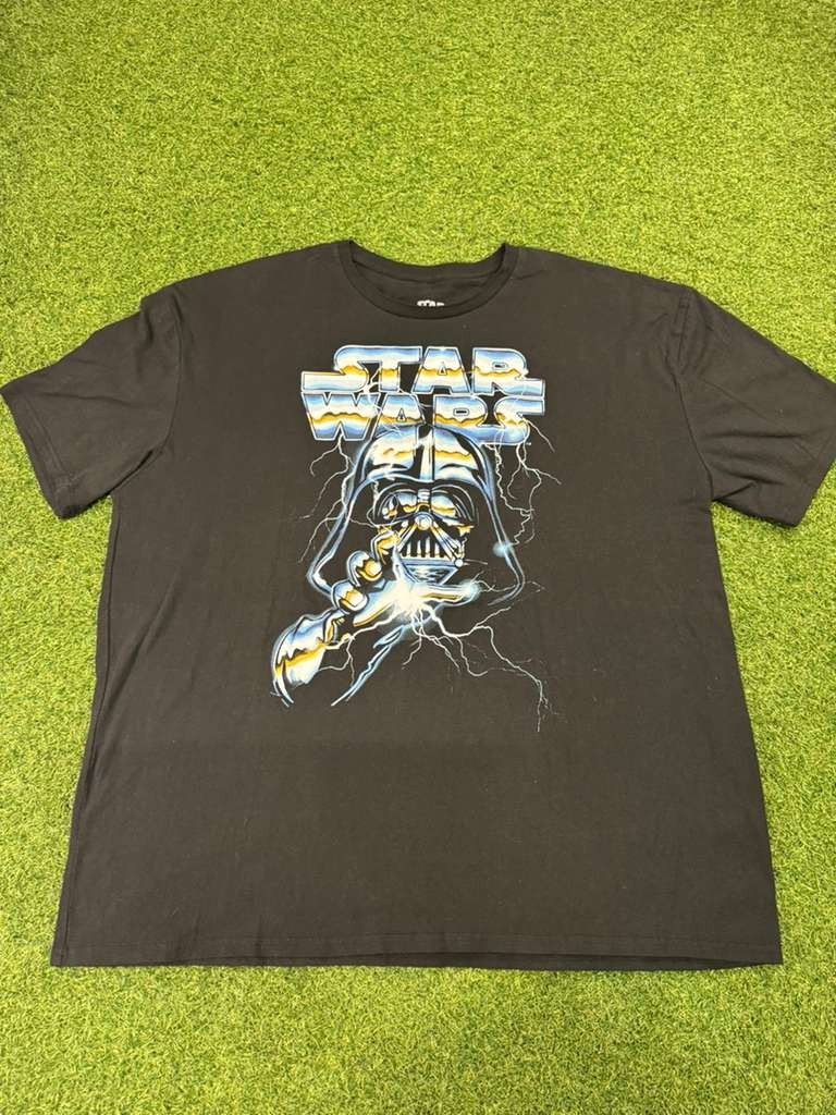 Star Wars Darth Vader T Shirt Mens 2X Black Graphic Mad Engine Crew Neck