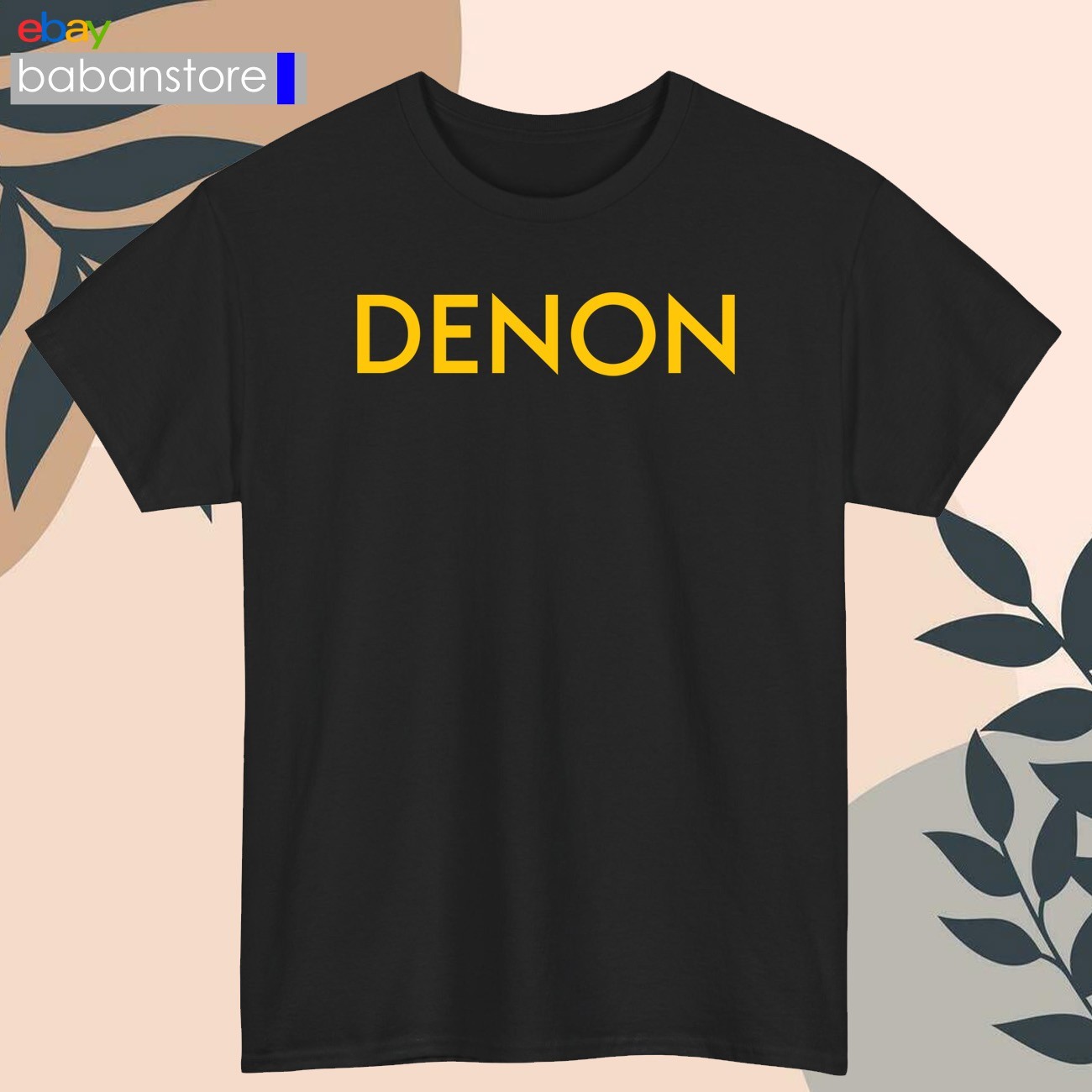 Denon Component System Logo Black/White/Grey/Navy/Red/Light Blue T-Shirt S-5XL